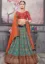 Picture of Multi Colored Art Silk Lehenga