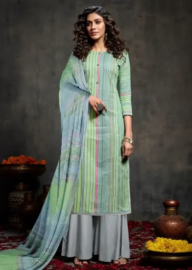 Picture of Designer Salwar Suit with Palazzo
