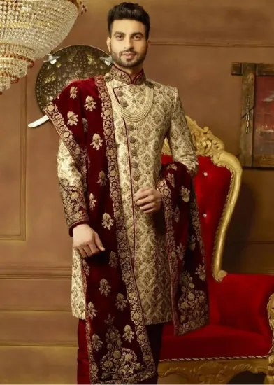 Picture of Traditional Royal Sherwani